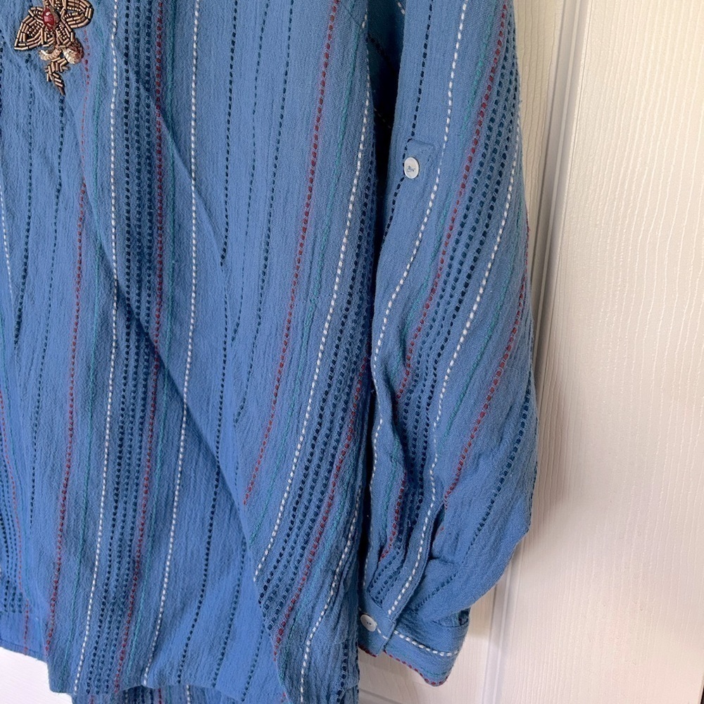 SOFT Surroundings Beaded Top - Picture 5 of 8